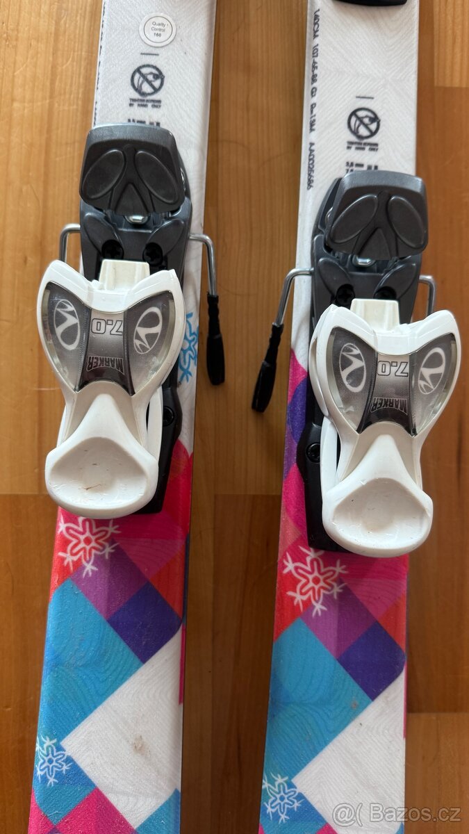 Dětský set lyže Atomic 140 cm + boty Technica + helma Marker - 3