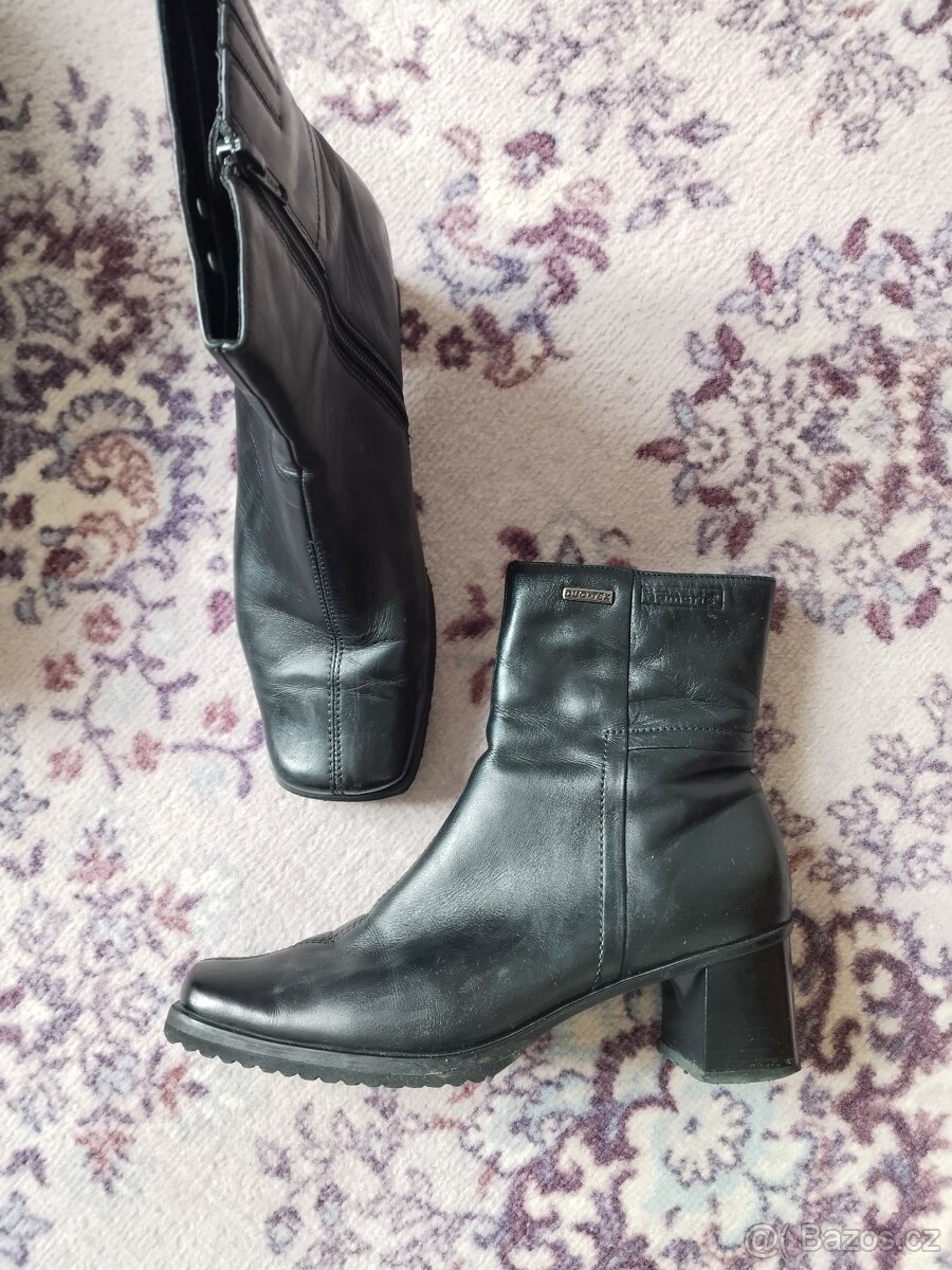 Dámské nízké kotníkové kozačky, vel. 39, Tamaris - 3