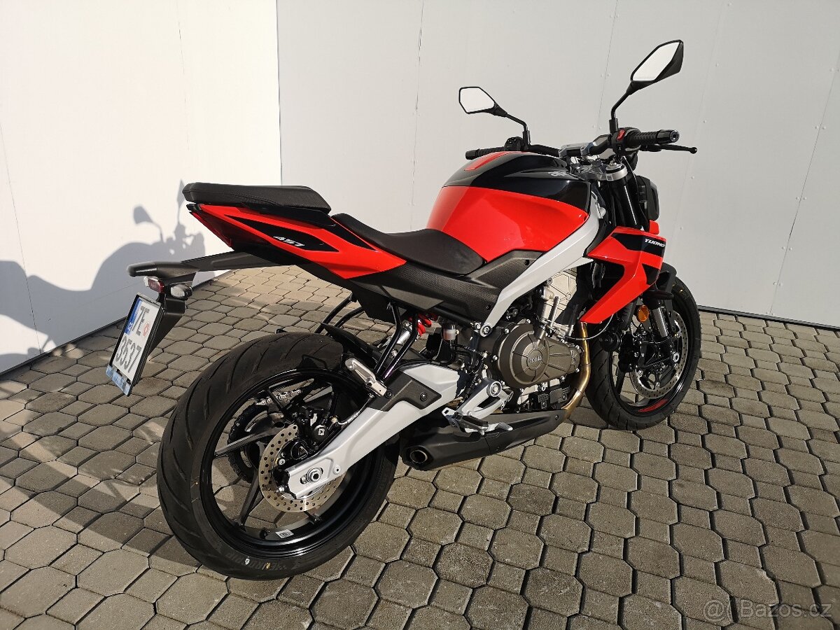 Aprilia Tuono 457, r.v.8/2025,odpočet DPH,nové v ČR,2.403 km - 3