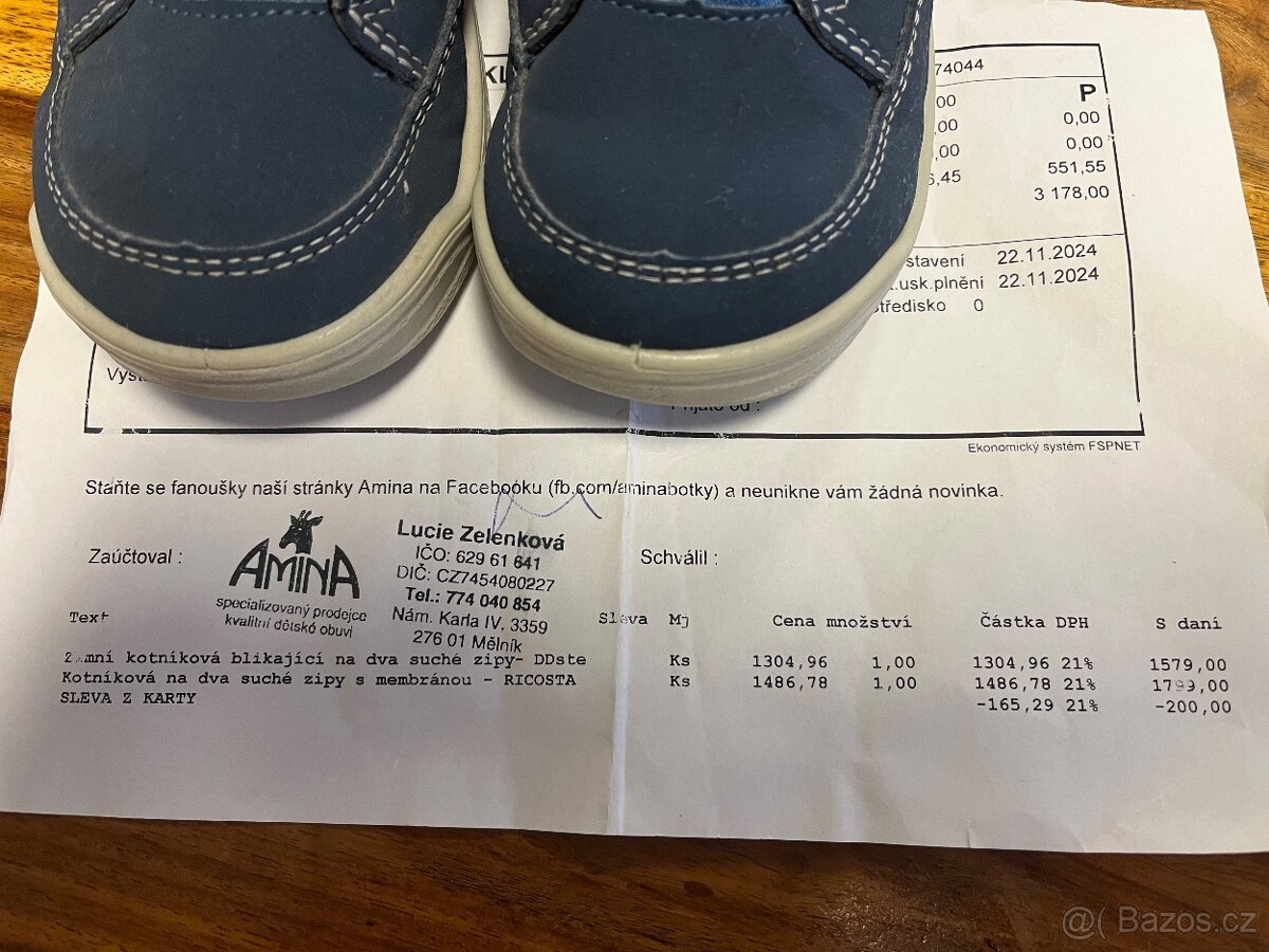 Zimní chlapecké boty 23, Ricosta Pepino - 3