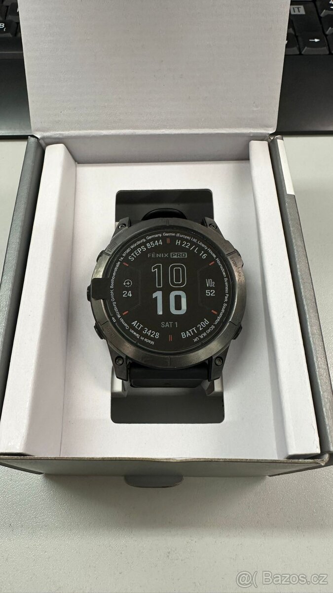 Garmin Fenix 7X Pro Sapphire Solar Carbon Gray DLC Titanium - 3