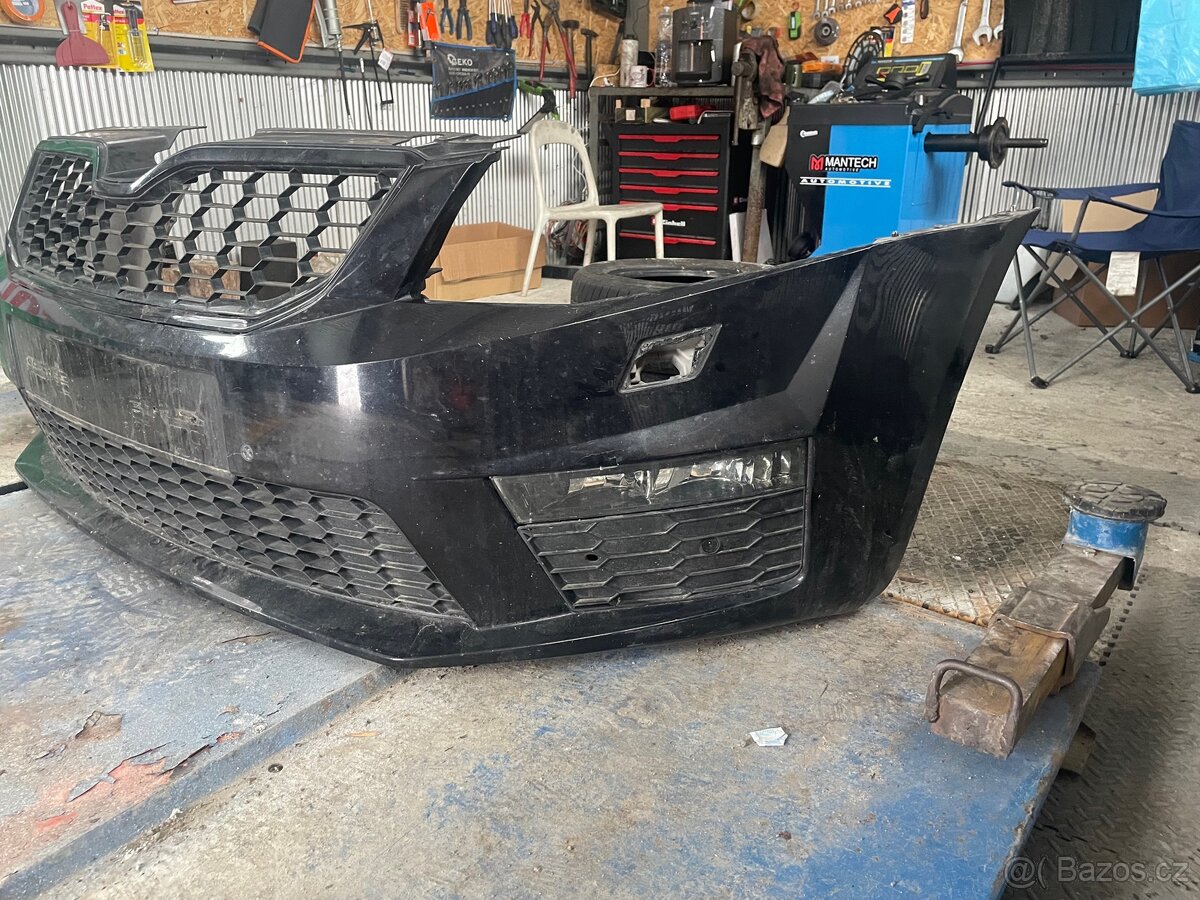Octavia 3 rs nárazník kompletní - 3