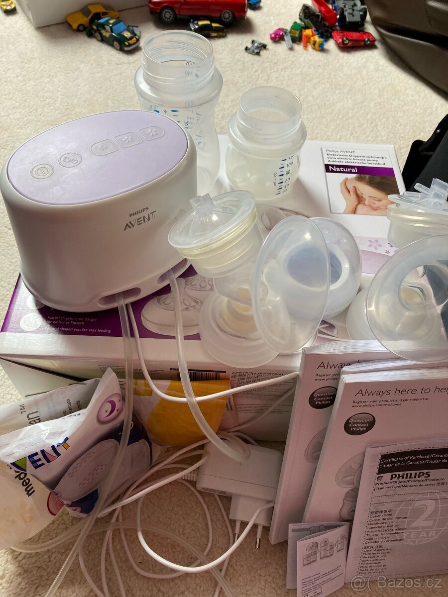 Avent elektrická odsavačka mléka - 3