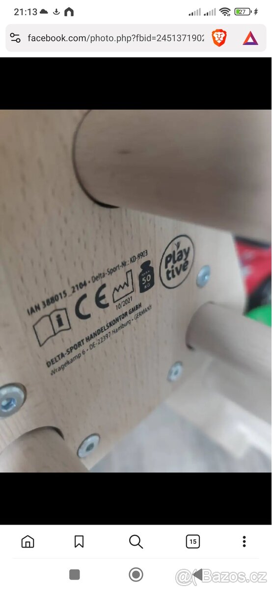 Dřevěná prolézačka - 3