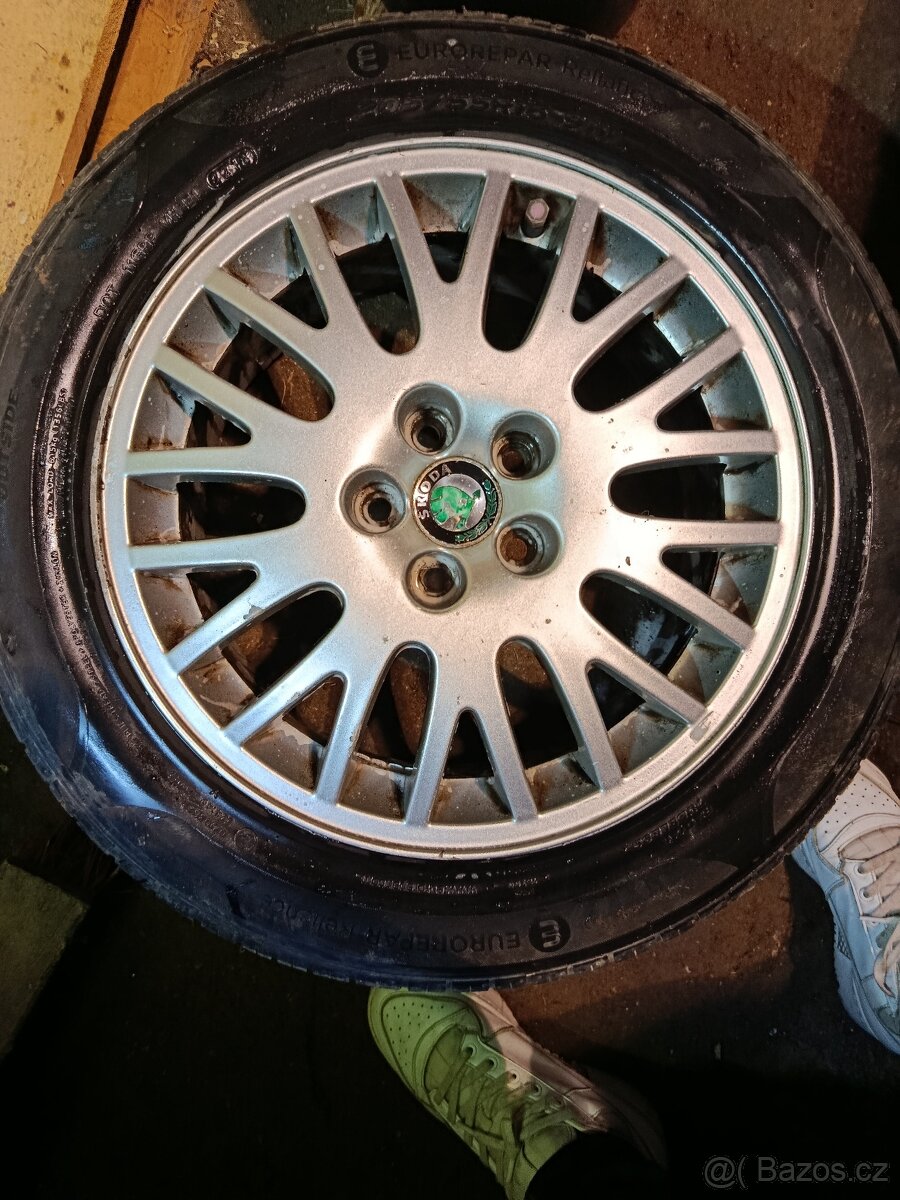 ALU kola/ elektrony 5x100 R16 - 3