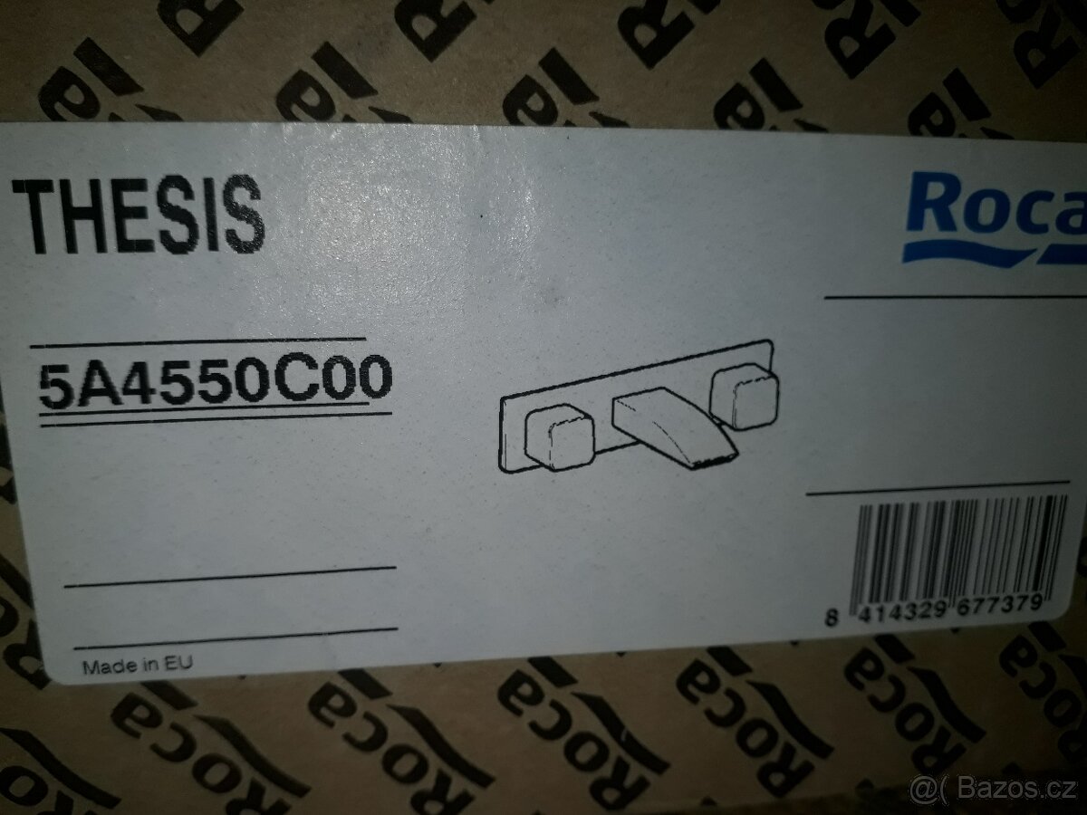 nástěnná vanová baterie ROCA - Thesis - 3