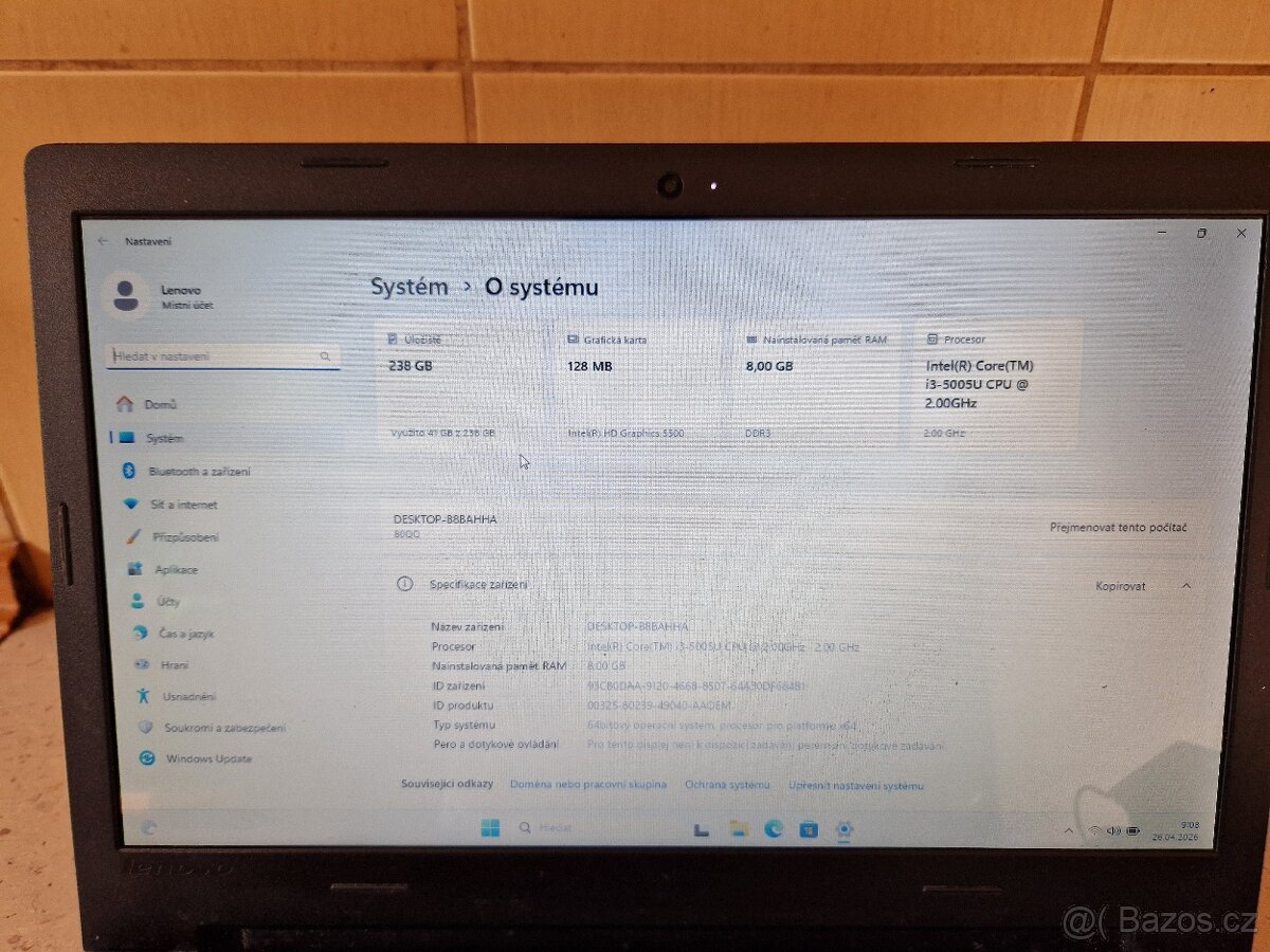 Lenovo Ideapad 100-15lbd - 3