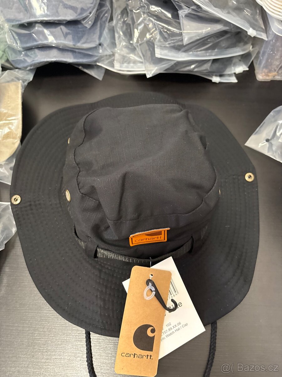 Carhartt klobouk černý nový - 3