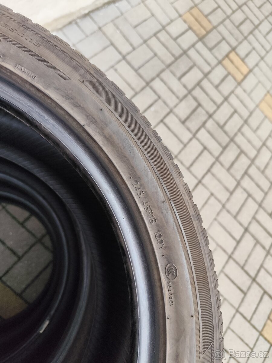 245/45 r18 - LETNÍ SADA - HANKOOK - 3