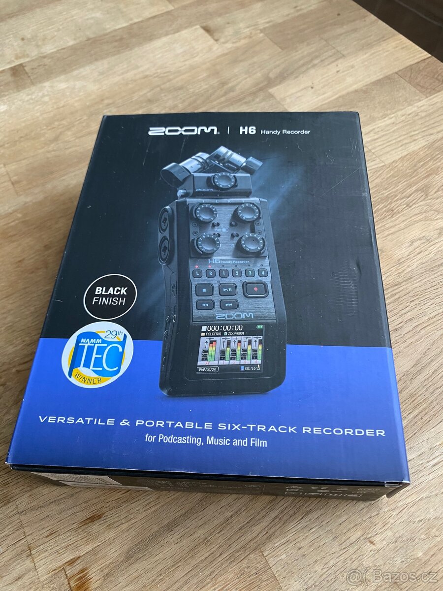 Zoom H6 Black – šestistopý audio rekordér - 3