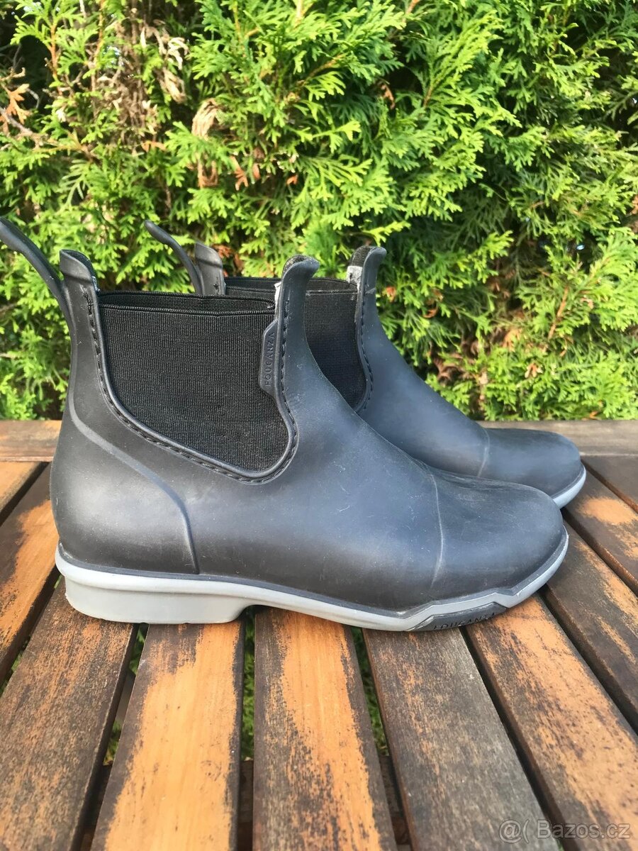 Dětská jezdecká perka, boty, zn. FOUGANZA - vel. 37 - 3