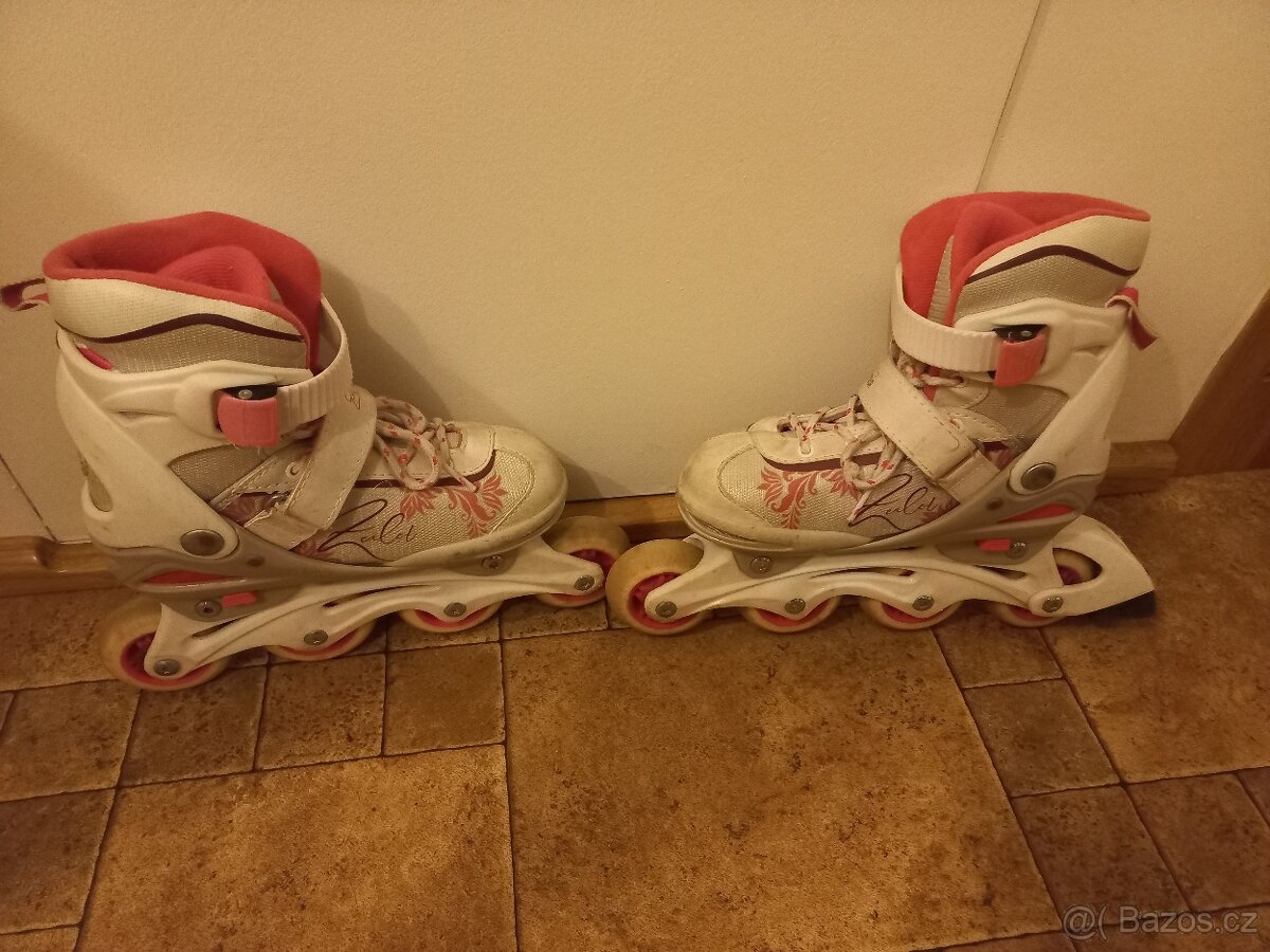 Dívčí kolečkové brusle Zealot vel.33-36 - 3