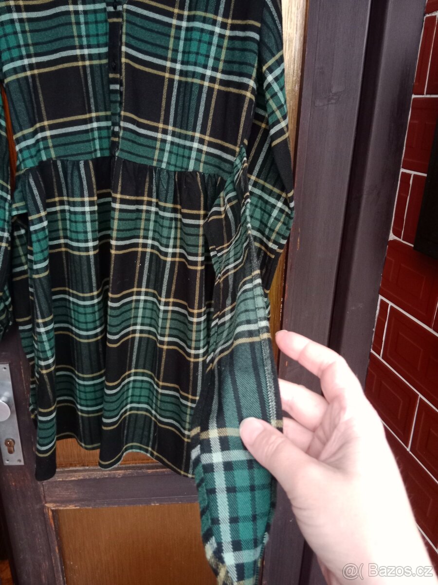 Dámské kárované šaty - 3
