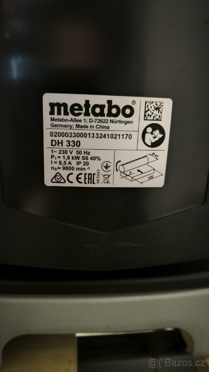 Hoblovka Metabo DH330 - 3