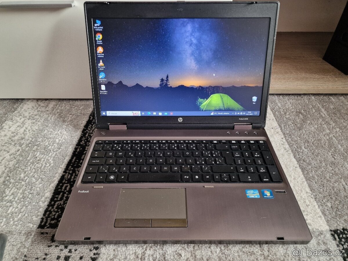 Hliníkový HP Probook 6560b s ssd na filmy internet diagnosti - 3
