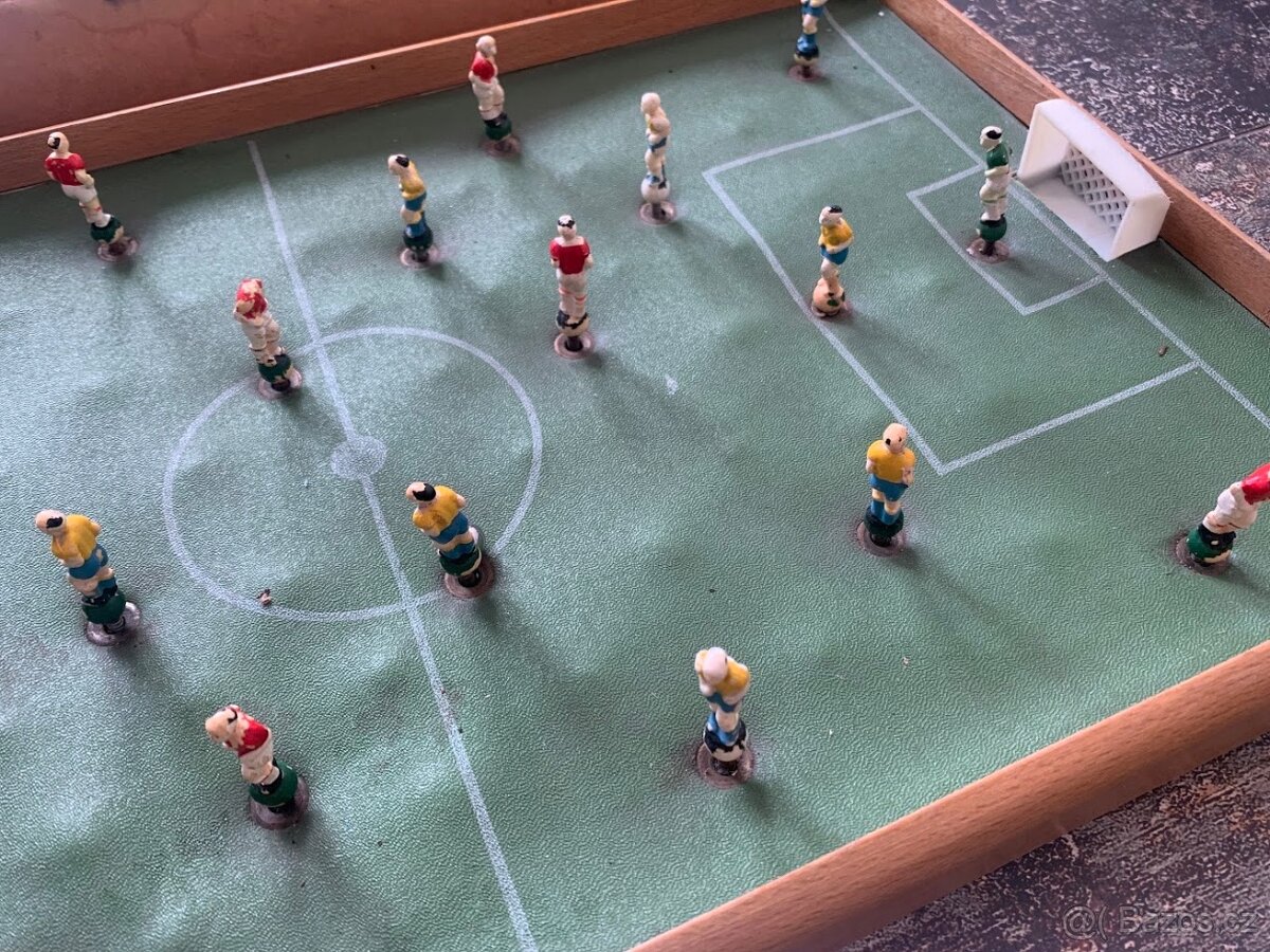 Starožitný fotbal LUDA - kompletní, včetně krabice - 3