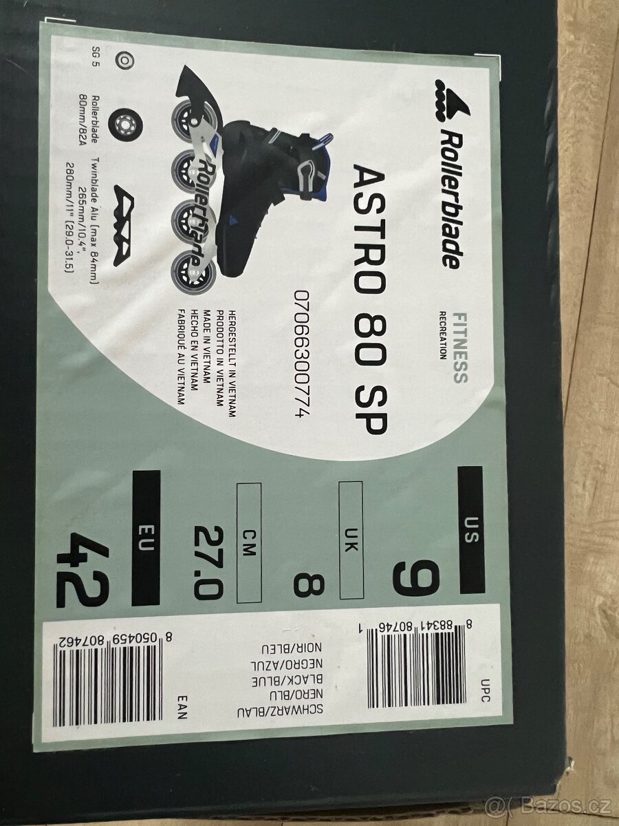 Panské kolečkové brusle Rollerblade, vel. 42 - 3