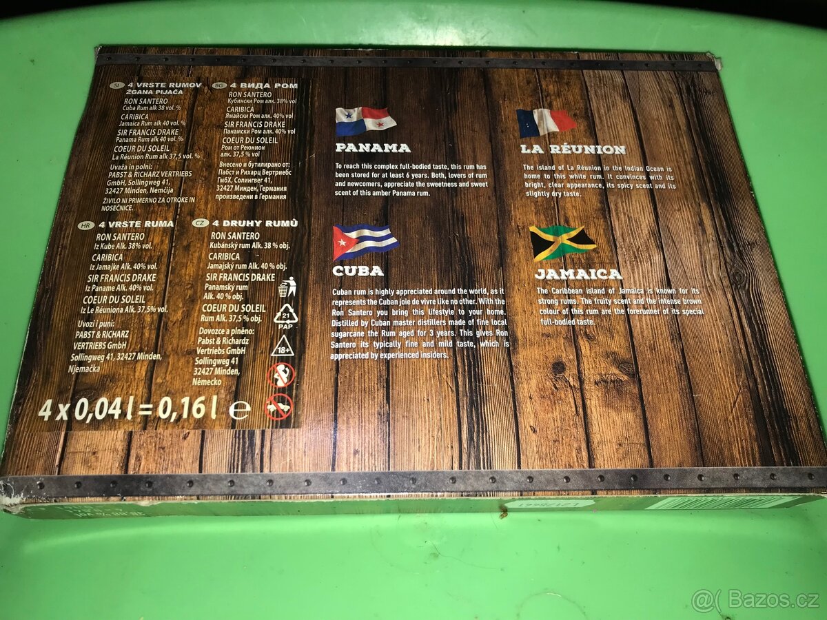 Sada The World of Rums 40ml x 4ks miniatur - 3