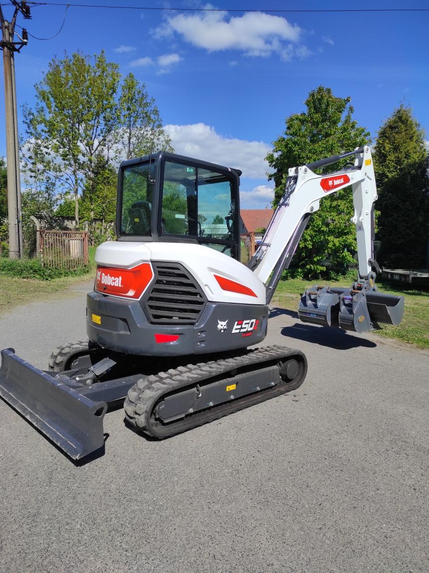Pásový Bagr Bobcat E50Z Klimatizace - 3