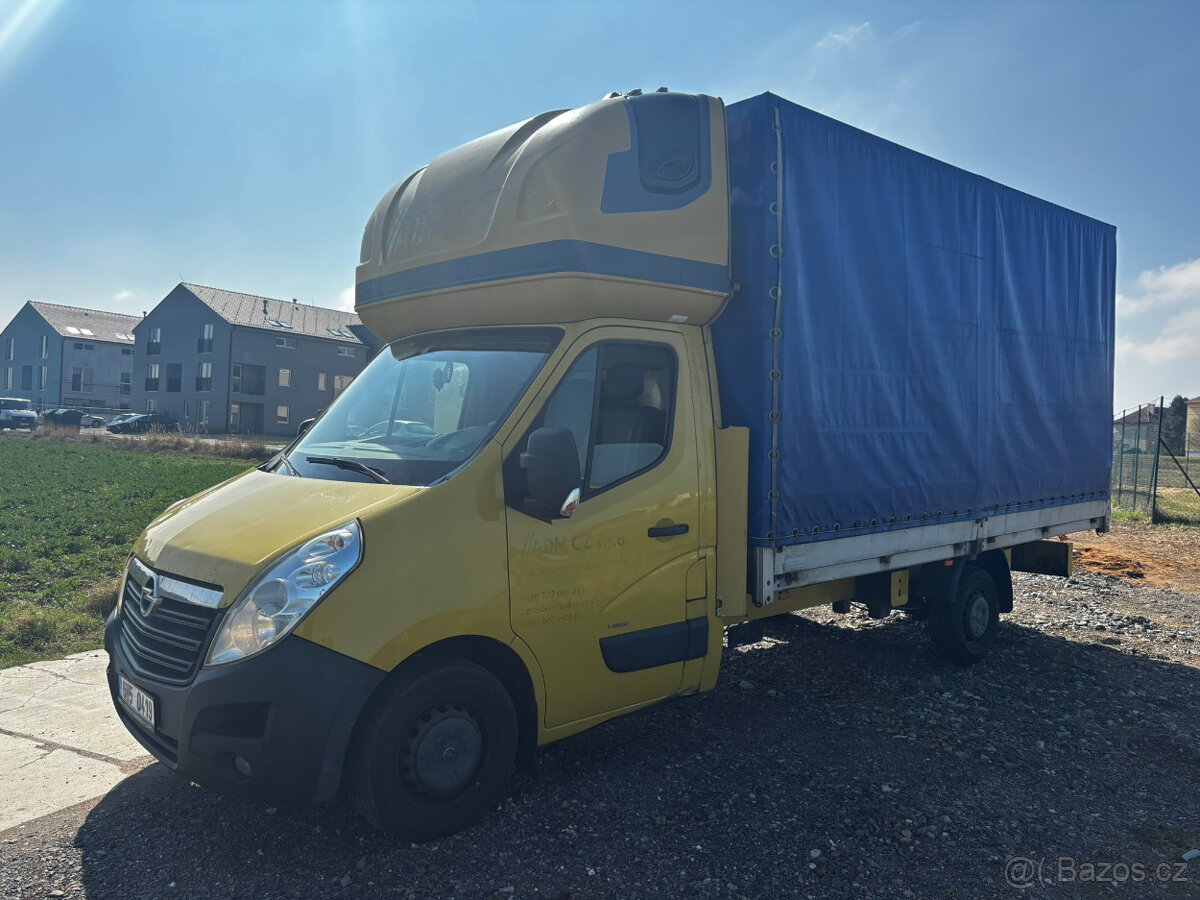 Opel Movano 2.3 BiTurbo 125kW, Valnik - plachta, Tažné,Klima - 3