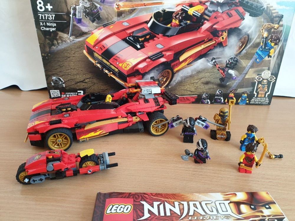 LEGO Ninjago 71737 Kaiův červený bourák - 3