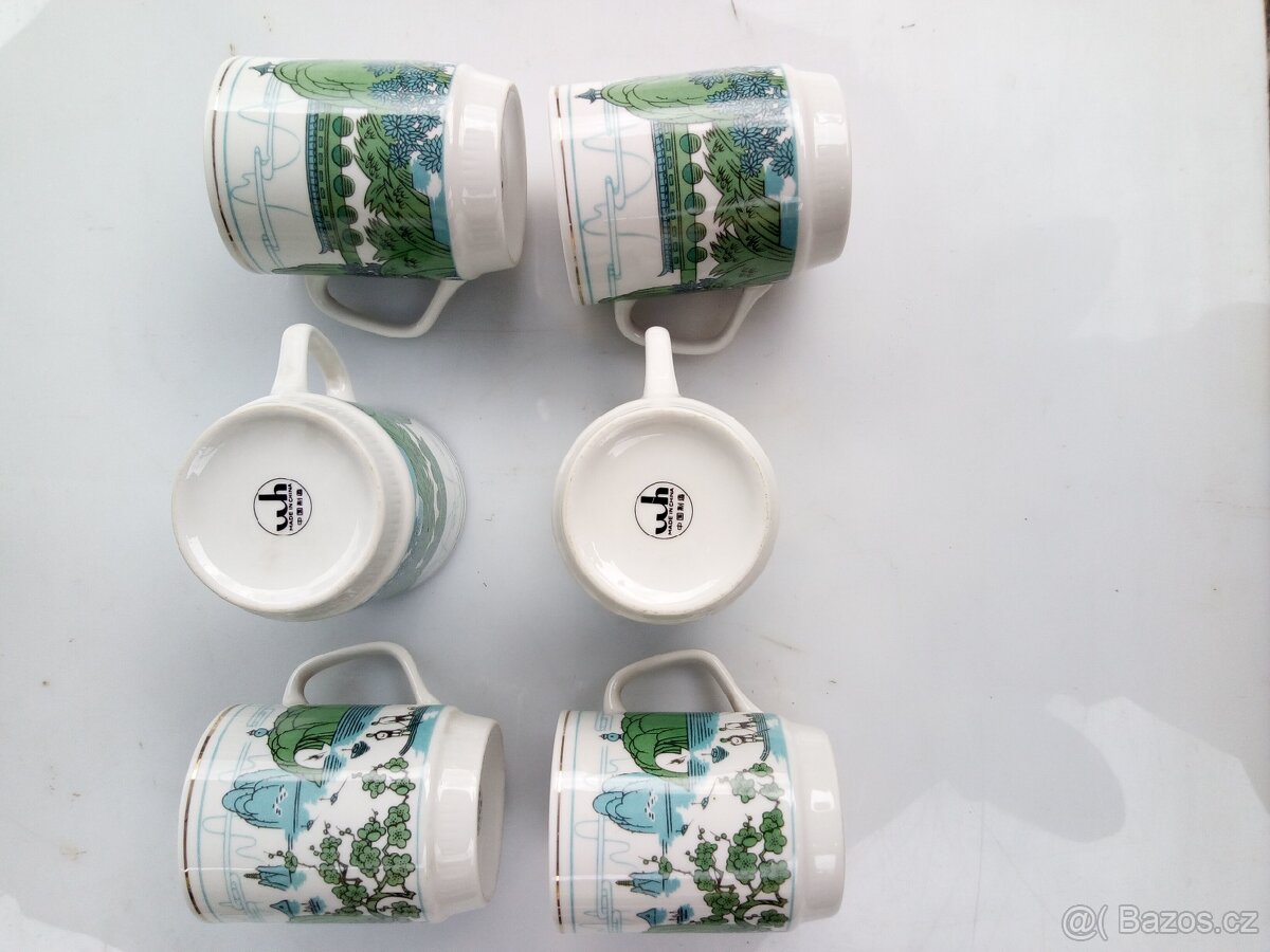 Staré porcelánové hrnky - 3