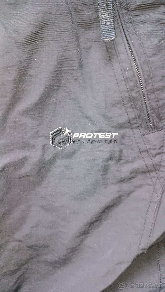 Lyžařské kalhoty černé M/L - Prostest - 3