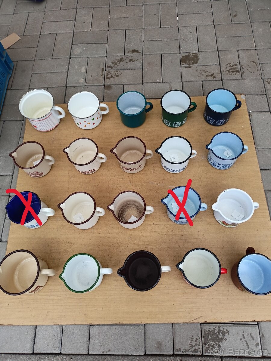 Smaltované nádobí,nádobí-1. - 3