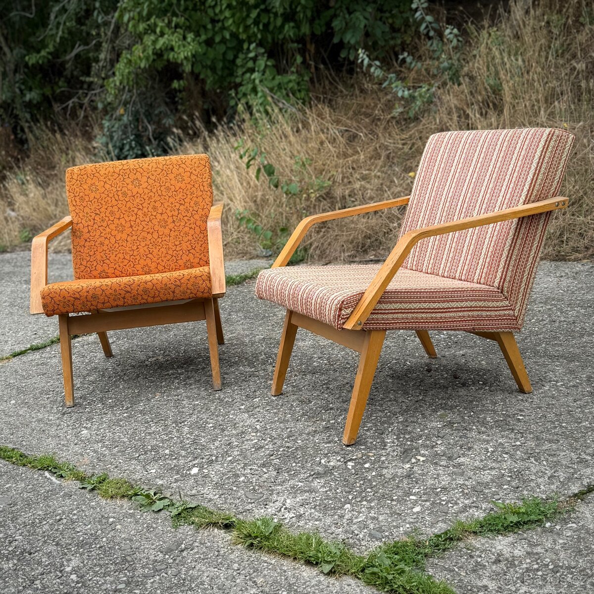 Křeslo RETRO 2ks - 3