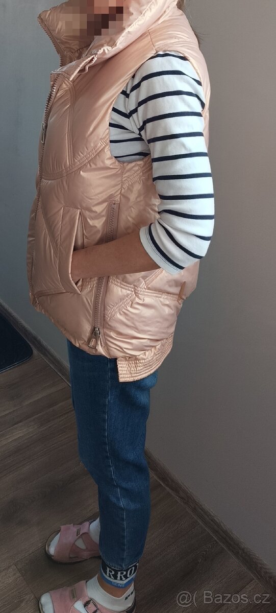 Dámská perleťová vesta velS-M - 3