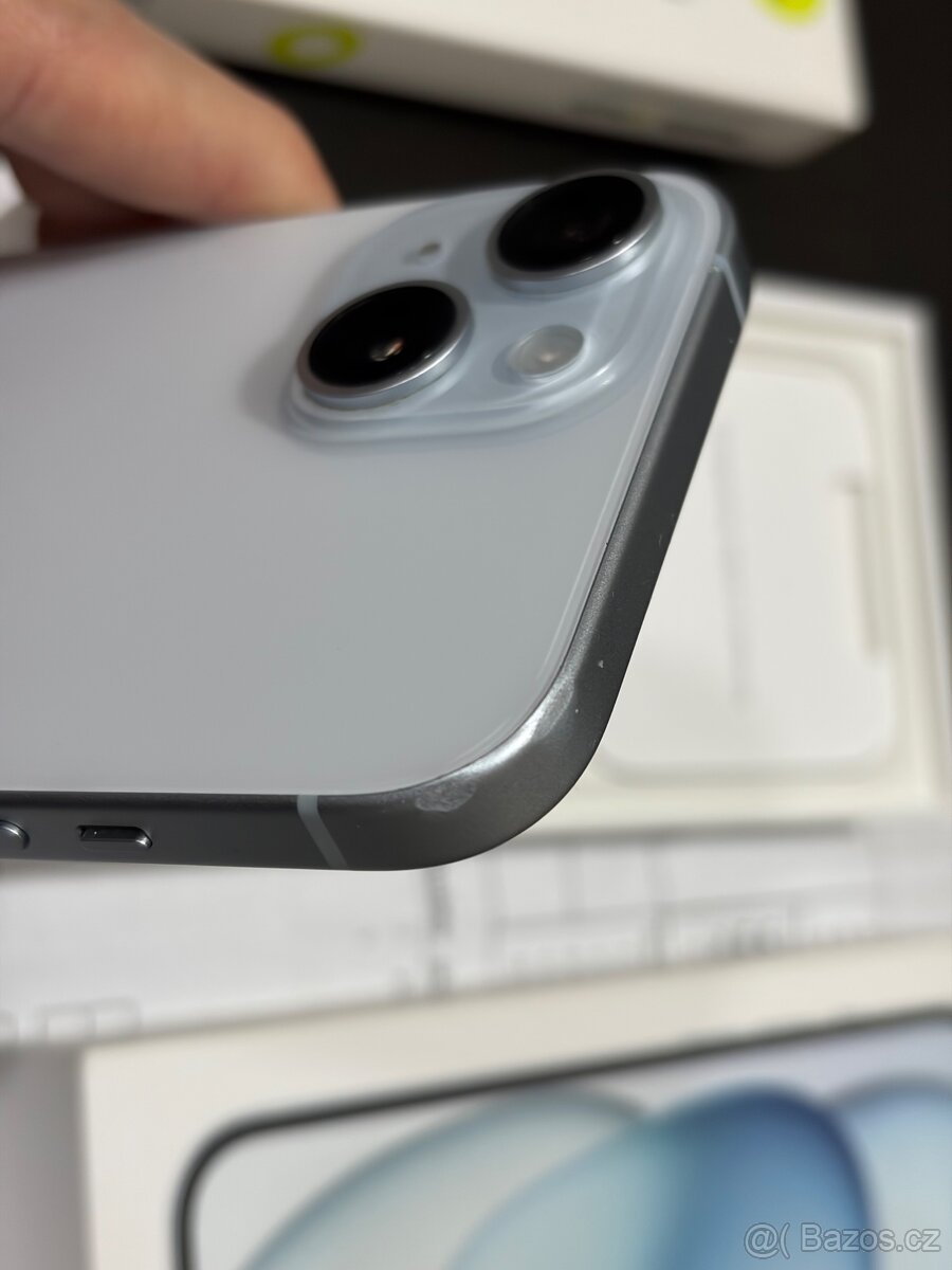 🔥 Apple iPhone 15 128GB Modrý – ZÁRUKA 🔥 - 3