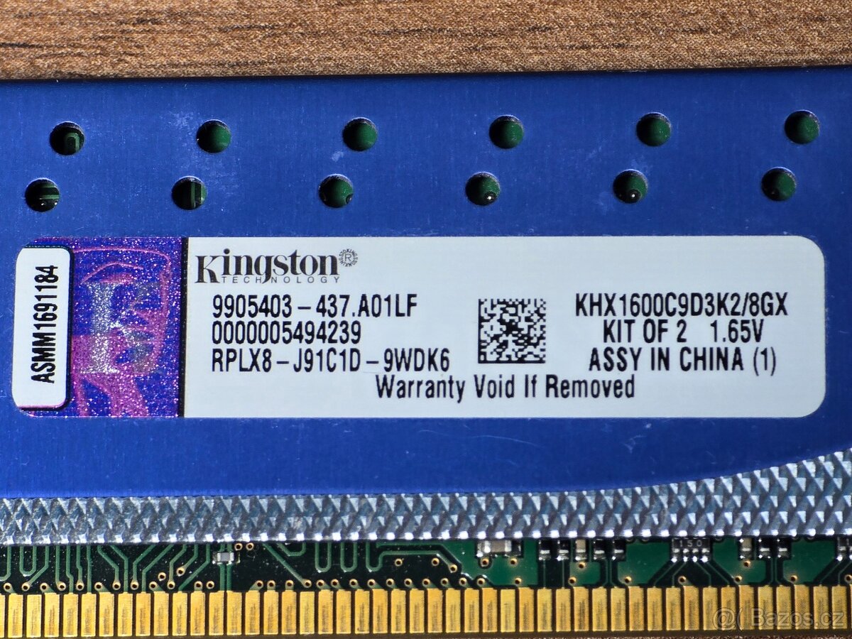 Kingston HyperX Genesis 8GB (2x4GB) DDR3 - 3