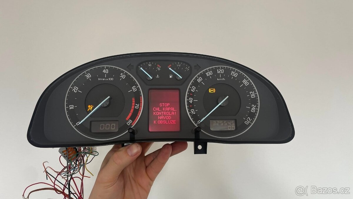 Škoda SuperB maxidot budíky - 3