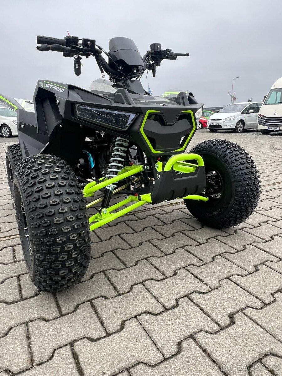Dětská čtyřkolka FUN 125cc 3G8 - zeleno černá