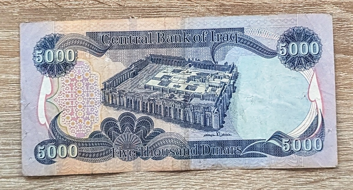 Bankovka 5.000 dinárů Irák, 2 ks - 3