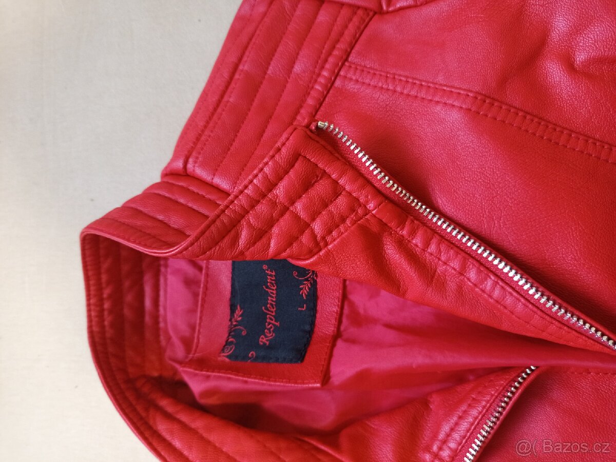 Dámská koženková bunda - 3