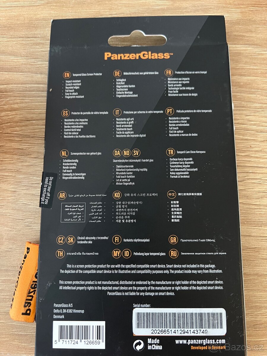 PanzerGlass pro Apple iPhone XR/11 černé - 3