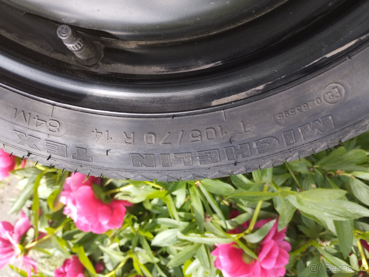 VW polo, Seat - dojezdové kolo zn. Michelin - 3