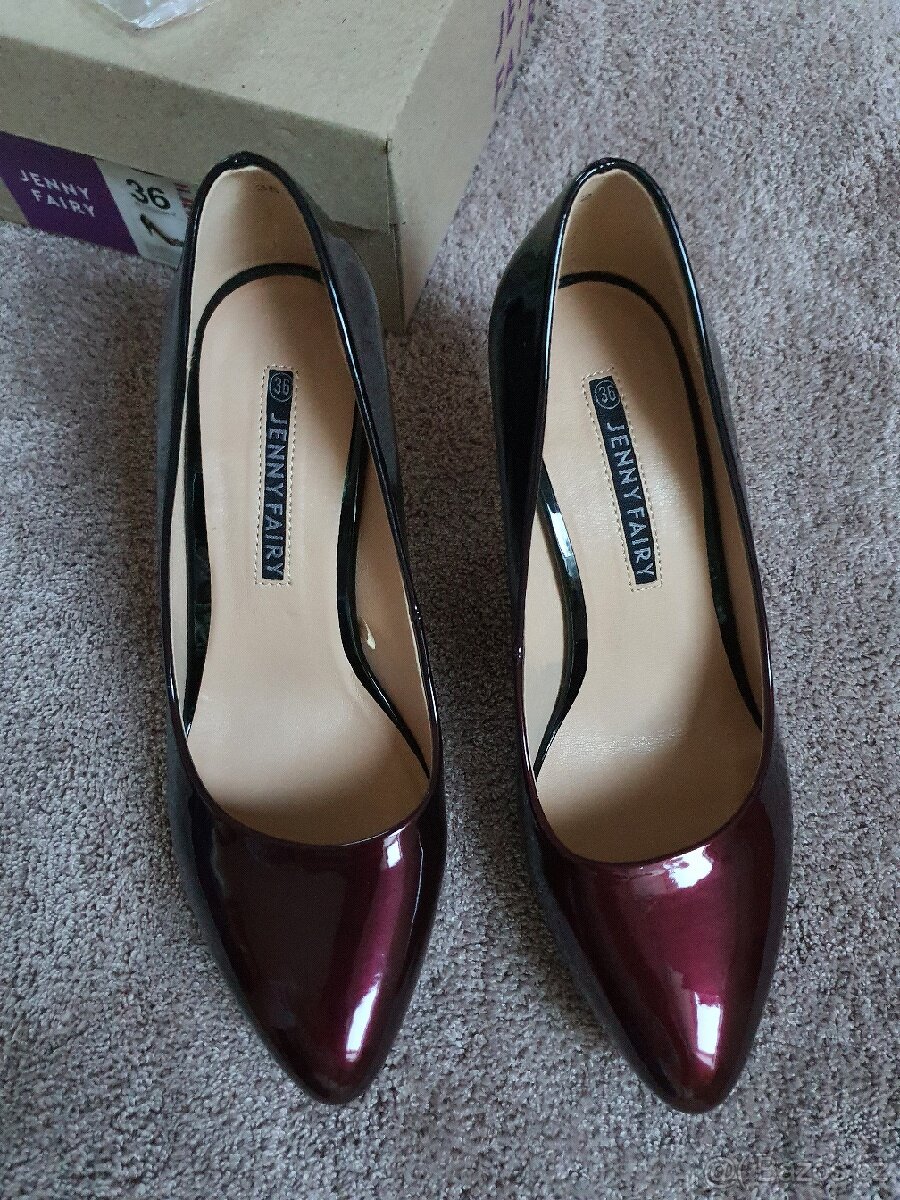 Prekrasne vinove lodicky, vel.36, nove - 3