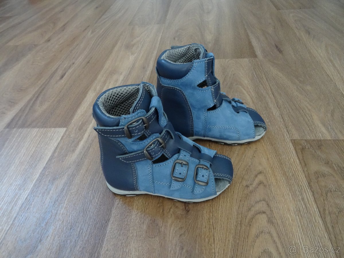 Dětská zdravotní obuv, sandály DZO vel. 24 - NOVÉ - 3