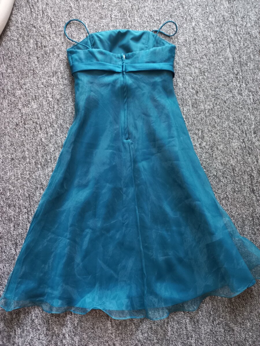 Plesové šaty, šaty na taneční, vel. cca 10-14 let - 3