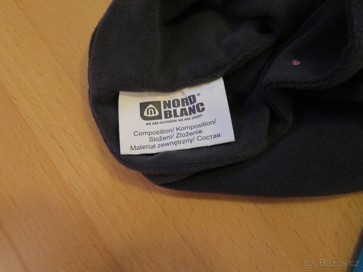 NordBlanc čepice fleece a pletená,různé (viz foto,po synovi) - 3