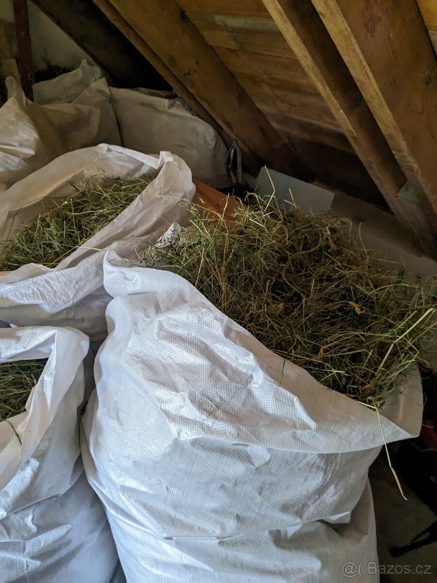 Ručně sušené luční seno - 3