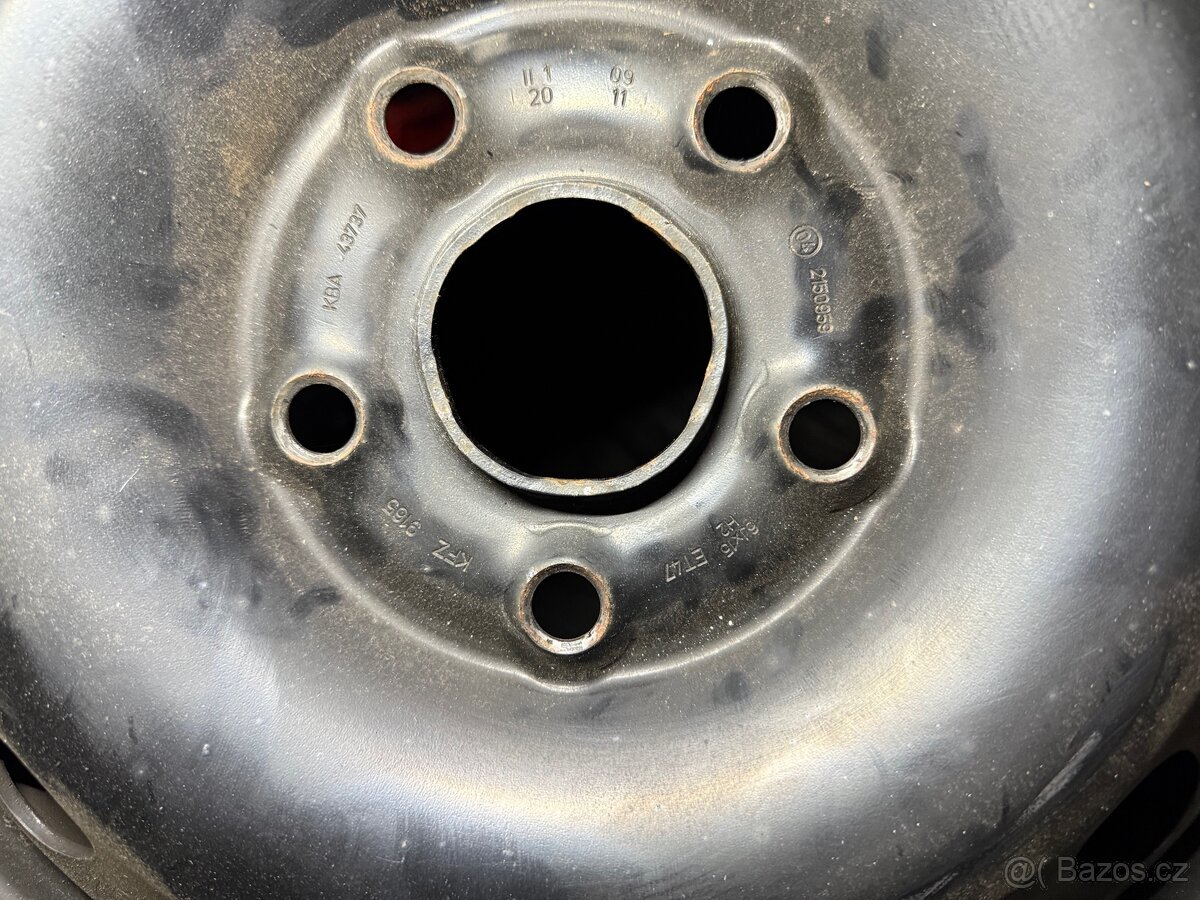 Zimní pneu 195/65 r15 “nové” 5x112 r15 - 3