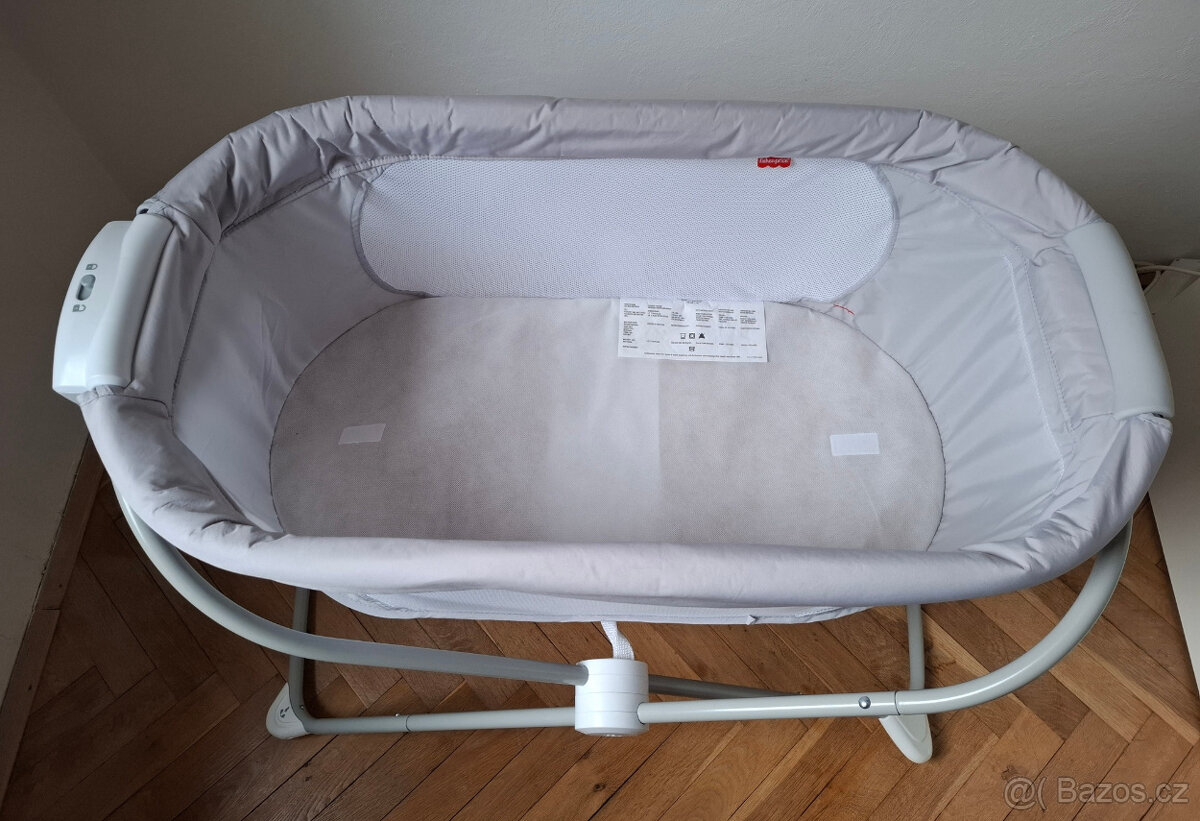 dětská postýlka Fischer Price , skládací, cestovní - 3