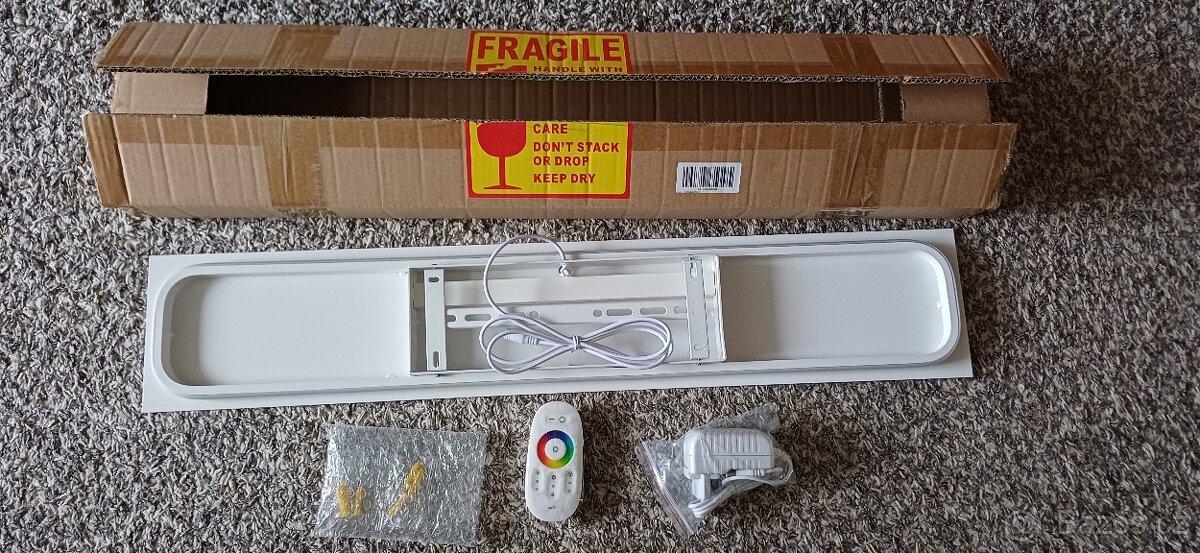 Led barevné světlo na zeď, dálkový ovladač - 3