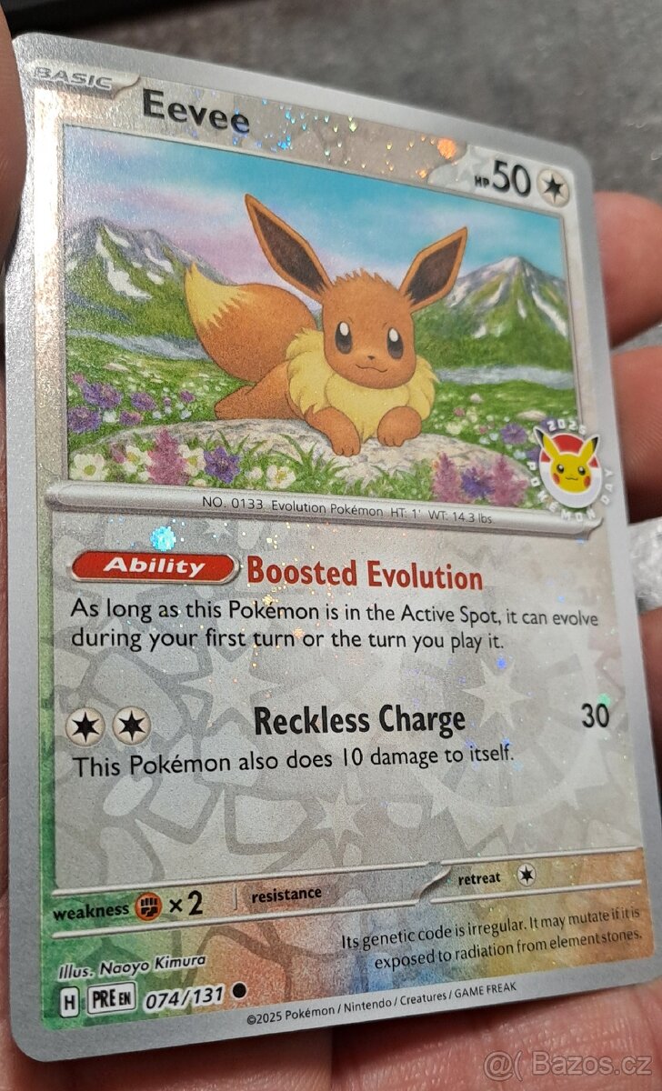 Pokemon TCG Eevee Promo PRE 074 - 3