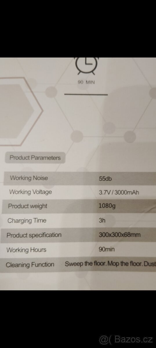 Robotický vysavač ES330 - 3
