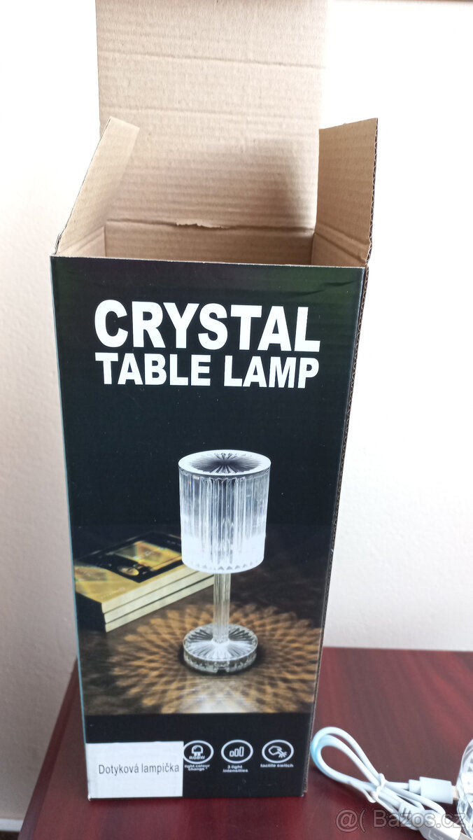 stolní lampa měnící barvy, relaxační - 3