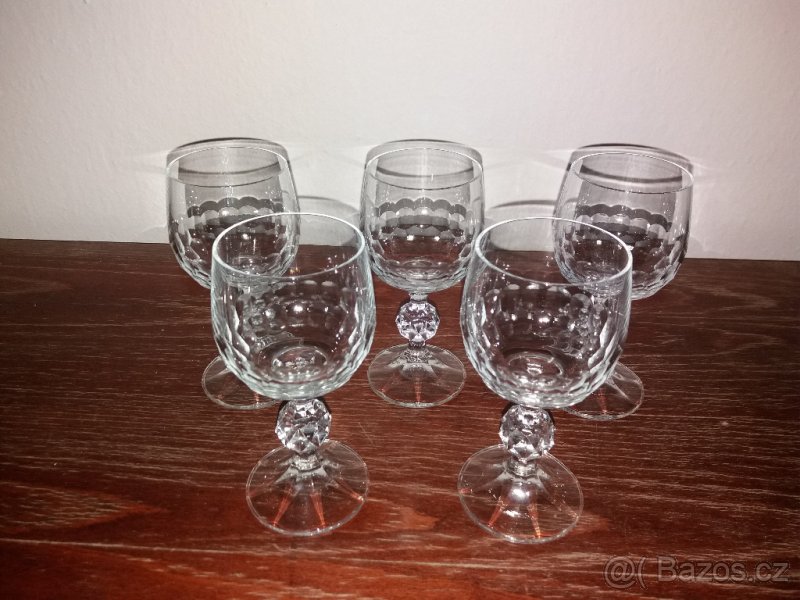 Sklenice na stopce, skleničky a další - 3